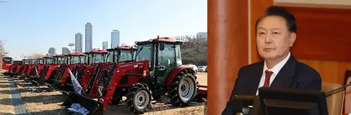 Seoul Court Rejects Farmers' Group Request for Tractors in Rally Against President Yoon