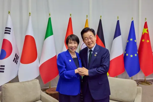 How Did South Korean President Lee Congratulate Japan's Takaichi on Her Electoral Success?