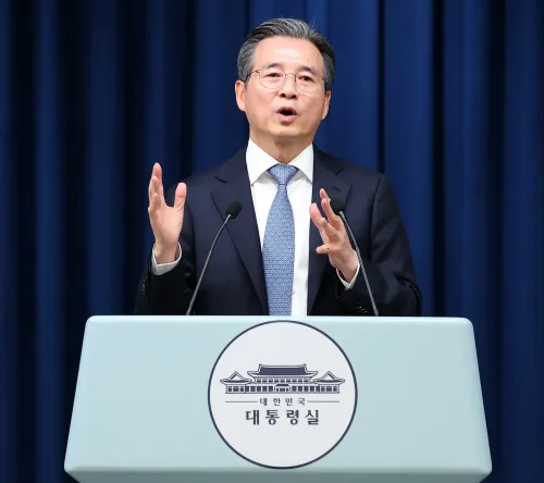 What Are the Objectives of the South Korean Presidential Policy Chief's Visit to Washington for Tariff Talks?