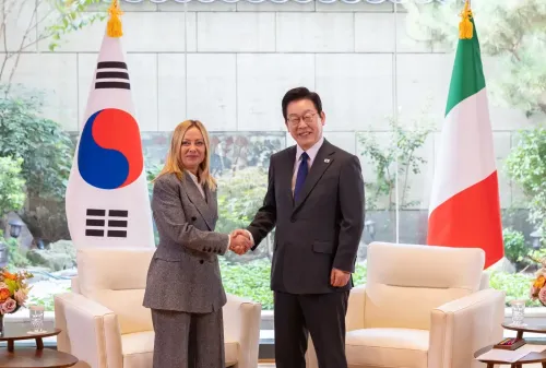 Will South Korean President Lee and Italian PM Meloni Strengthen Ties in Summit Talks?