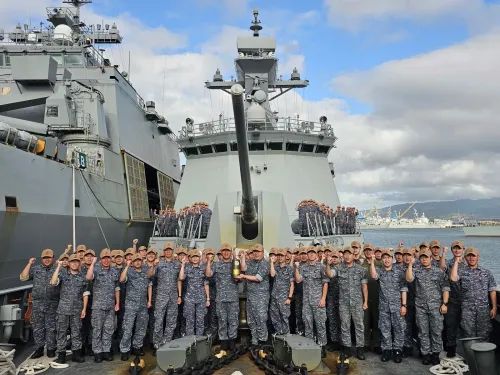 ROKS Daejeon wins RIMPAC gunnery top prize, South Korea's first in 16 years