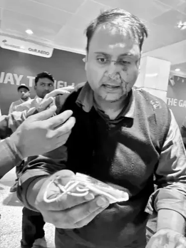 Did an Air India Express pilot assault a SpiceJet passenger at Delhi airport?