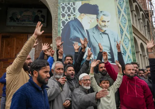 Joyful Celebrations in Kashmir Valley Following US-Iran Ceasefire Announcement