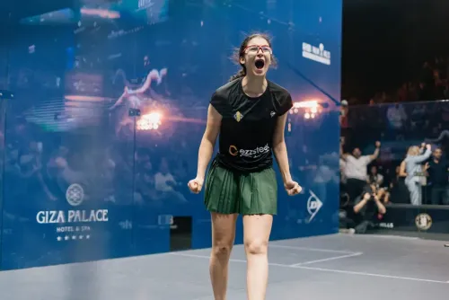 Amina Orfi becomes youngest women's squash world champion, Asal defends men's title