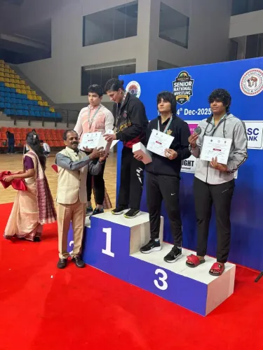 How Did Antim, Manisha, and Nisha Dahiya Achieve Gold Medals at the Senior National Wrestling Championship?