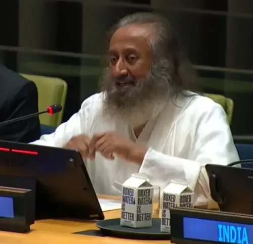 Did Sri Sri Ravi Shankar Bring Lord Krishna's Meditation Teachings to the UN?