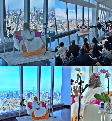 Sri Sri Ravi Shankar's 'World Meditates with Gurudev' Sets Multiple Records