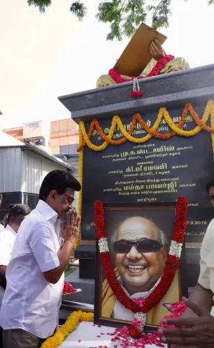 Stalin invokes Karunanidhi legacy with #KalaignarForever post