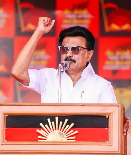 M.K. Stalin Launches Campaign in Puducherry Ahead of Assembly Elections
