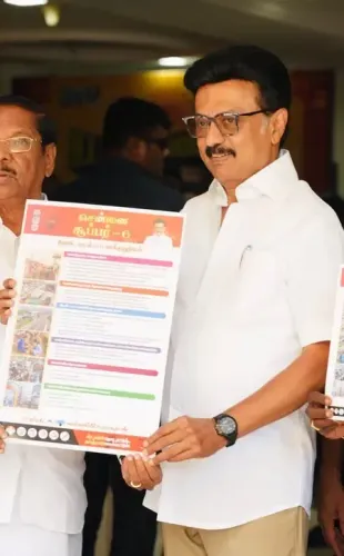 M. K. Stalin Launches 'Chennai Super 6' Election Manifesto with 20 Promises