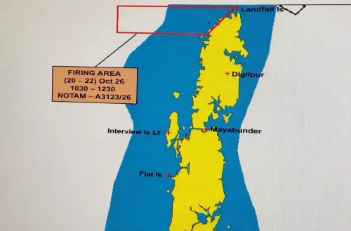 Andaman and Nicobar Command holds 3-day aerial firing drill near Sri Vijaya Puram