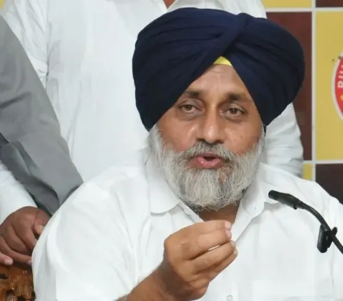 Sukhbir Badal Re-elected as Akali Dal President Amid Internal Discontent