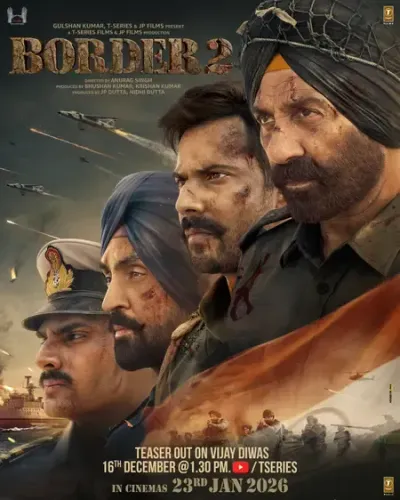 Sunny Deol's 'Border 2' to pay tribute to Kargil warriors, teaser to be launched on Vijay Diwas