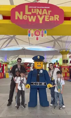 Sunny Leone Celebrates Her Twin Sons' Birthday with Thrilling Adventures at LEGOLAND Malaysia