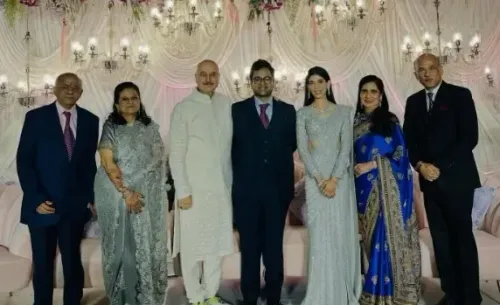 अनुपम खेर ने सूरज बड़जात्या की बेटी के रिसेप्शन में साझा की भावुक बातें