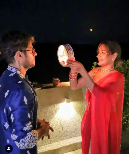 Did Surbhi Chandna's Karan Sharma Fast for Her Again This Karwa Chauth?