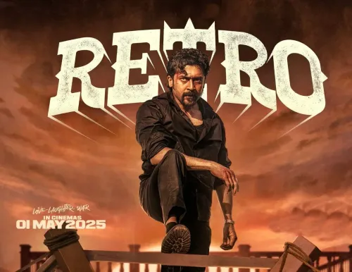 Suriya Wraps Up Dubbing for Karthik Subbaraj’s Action Film 'Retro'