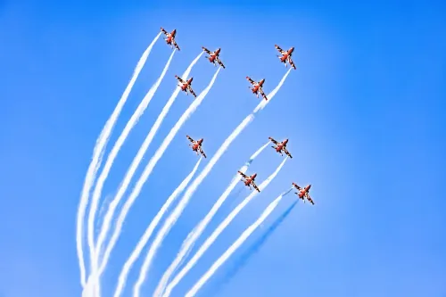 Will the Suryakiran Team Dazzle Chandigarh with an Air Show Before the Final Farewell to MiG-21?