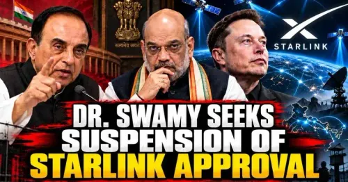Swamy Urges Amit Shah to Suspend Starlink Security Clearance