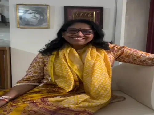 टी20 विश्व कप में भारत की अद्भुत जीत पर कविता कृष्णमूर्ति की आंखों में खुशी के आंसू