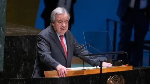 Syrians to Shape Their Nation's Destiny: UN Chief