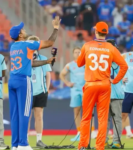 Did India Choose to Bat Against the Netherlands in T20 WC?