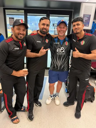 Did Jonathan Trott Feel Fortunate Coaching Afghanistan?