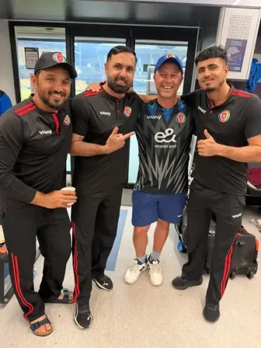 Did Jonathan Trott Feel Fortunate Coaching Afghanistan?