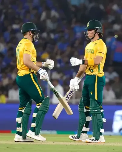 How Did Miller, Brevis, and Stubbs Lead South Africa to 187/7 Against India?
