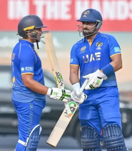 How Did Skipper Waseem’s Record Fifty Propel UAE to Their Highest Total Against NZ?