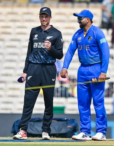 Did UAE Choose to Bat First Against New Zealand in Chennai?