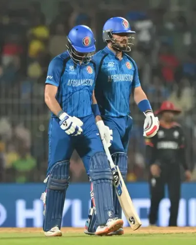 Did Zadran Just Dedicate His Player of the Match Award to Trott?