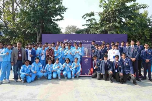 Did the T20 World Cup 2026 Trophy Tour Visit Rinku Singh’s Former School in Aligarh?
