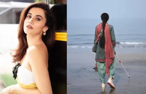 Taapsee Pannu Approaches the Climax of 'Gandhari'