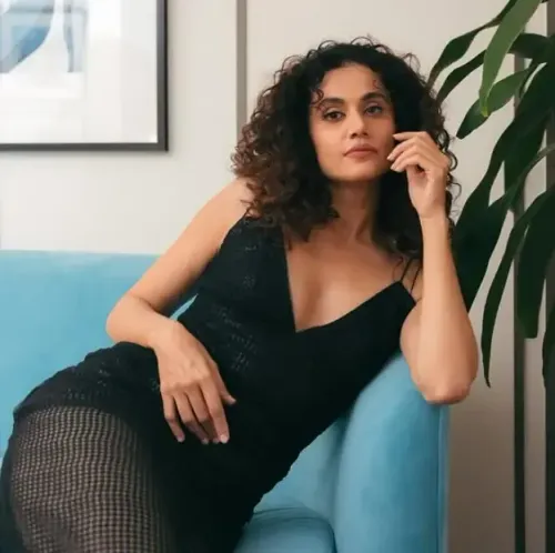 तापसी पन्नू ने विद्या बालन को अपने प्रेरणास्त्रोत के रूप में पहचाना, कहा- उनके किरदारों से मिला आत्मविश्वास