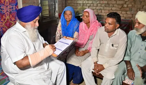 Punjab Bachao campaign: Women urge Sukhbir Badal to end drug menace first