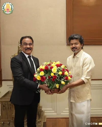 Tamil Nadu CM Joseph Vijay meets TNREAT chief at Secretariat