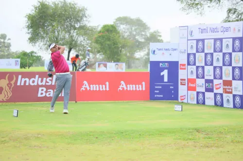 Can Gaurav Pratap Singh and Jamal Hossain Maintain Their Lead at the Tamil Nadu Open?