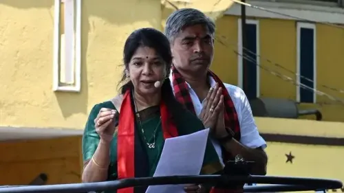 Kanimozhi Urges Tirunelveli Voters to Reject BJP Ahead of Elections