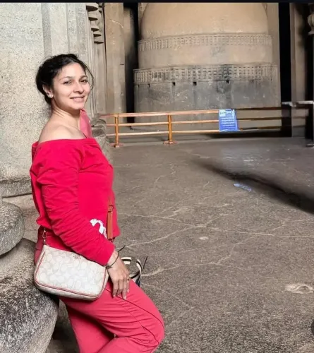 Did Tanishaa Mukerji Begin the New Year by Connecting with Ancient Knowledge at Karla Caves?