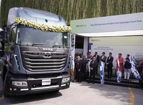Tata Motors Initiates Groundbreaking Hydrogen Truck Trials in India
