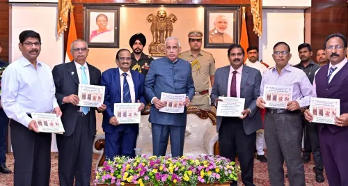 आंध्र प्रदेश के राज्यपाल एस. अब्दुल नजीर ने 77वें टीबी सील बिक्री अभियान का शुभारंभ किया