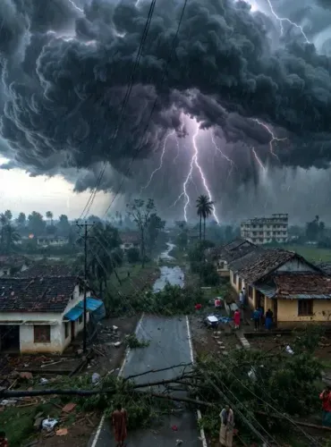 बस्ती में आंधी-बारिश का कहर: बारीजोत गांव में नीम का पेड़ गिरने से 50 वर्षीय की मौत