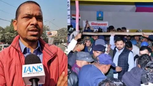 Tejashwi Participates in Student Protests Over BPSC Exams, Leaders Criticize Political Interference