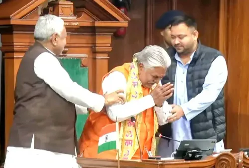 Did Tejashwi Yadav Congratulate Prem Kumar on His Election as Speaker of Bihar Assembly?