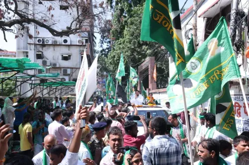 Tejashwi Yadav Leads Massive Bankipur By-Poll Roadshow