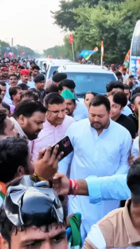 Tejashwi Yadav: People take to streets when institutions lose credibility