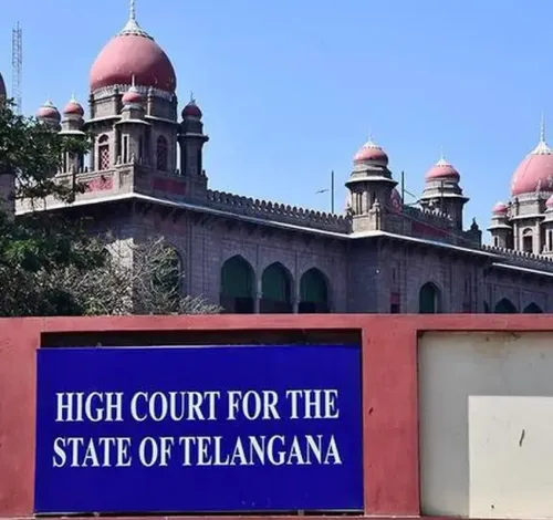 Did Telangana AIS Officers Approach HC Against Interim Orders in Land Case?