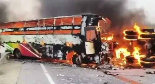 Telangana's CM A. Revanth Reddy Reacts to Andhra Bus Fire Incident, Pledges Support for Victims