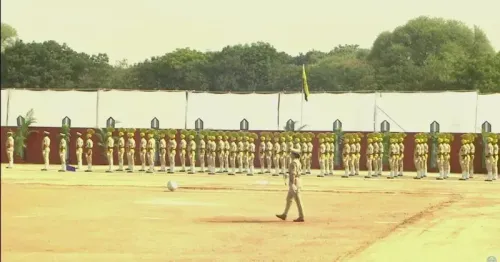 Telangana CM Joins Formation Day Celebrations at Parade Ground